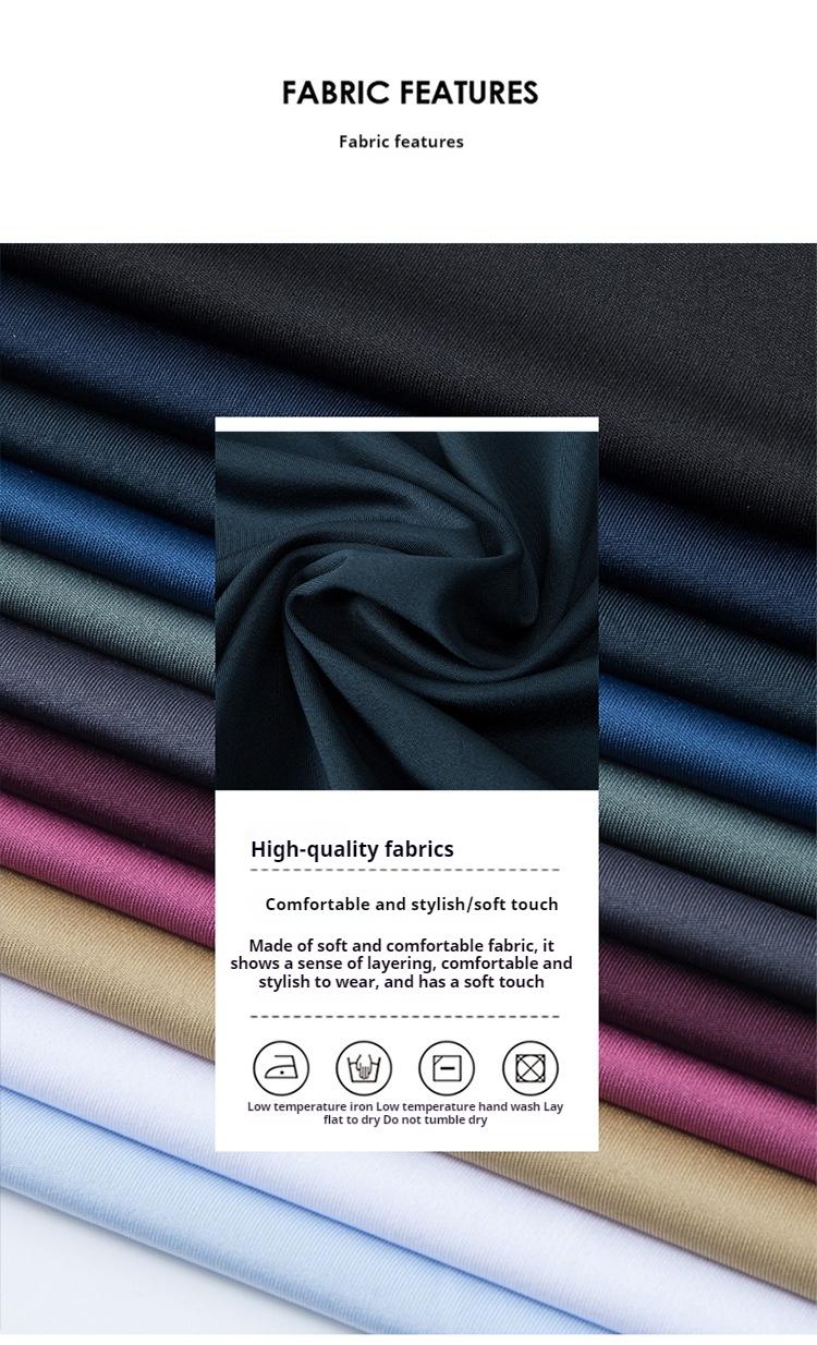Product Introduction of Summer New Men's Short-Sleeved Shirt, Seamless, Business Shirt, Anti-Wrinkle, Ironing-Free, High Elastic, Men's Clothing,Beyond 3