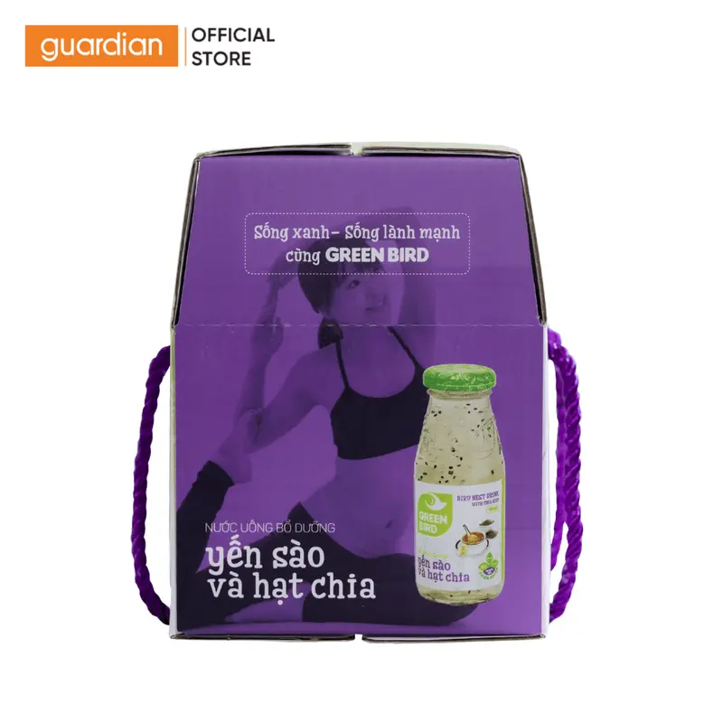 Nước Uống Bổ Dưỡng Yến Sào Và Hạt Chia 185Ml X 6 Chai 3