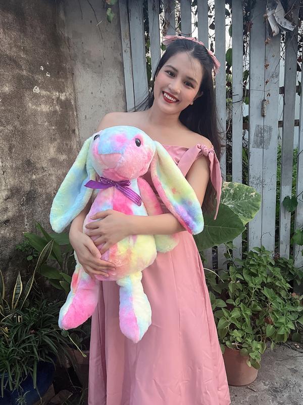 Thỏ Bông BUNNY JELLY CAT màu Dải Ngân Hà ( Galaxy) siêu dễ thương - size 65cm Thú Bông Thú Nhồi Bông Toy Đồ Chơi Phát Nhạc gaubong gấu jellycat