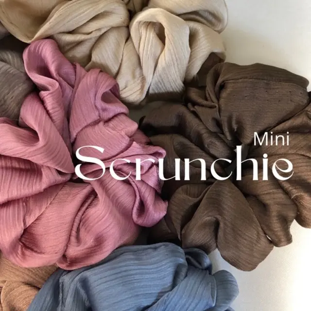 Miracle | Mini Scrunchie | Cradenza Silk