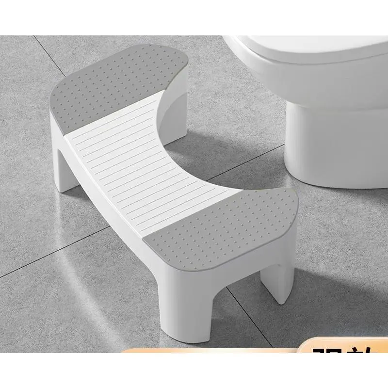 Toilet stool, household, thickened, anti-slip, toilet squat hole, magic tool, children, adults, footrest stool, sitting toilet stool, pregnant women, foot stool