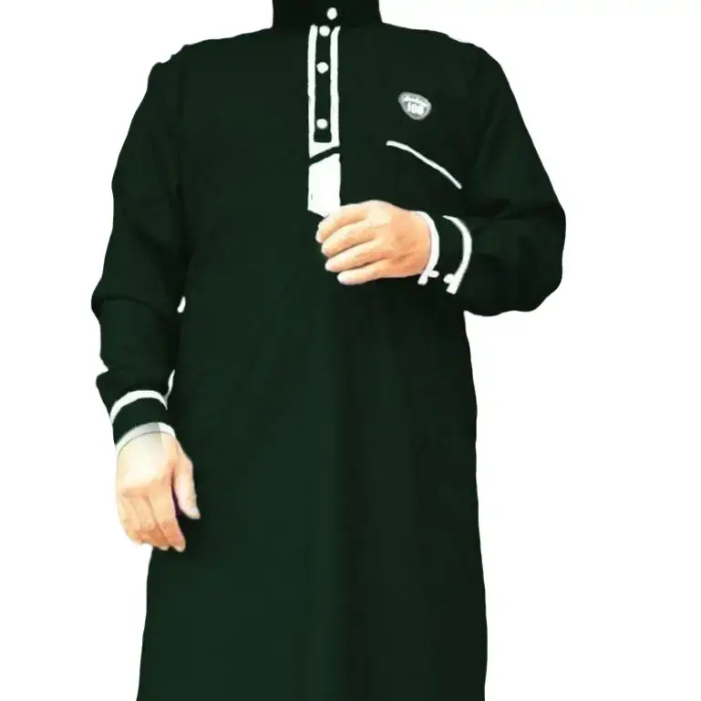 Jubah Reffah Gamis Umroh Pria Dewasa Bahan Toyobo JTerbaru 2024   Terlaris 2024 Bonus 1 Pcs Peci plus 1 Tasbih Size S M L Xl XXL 3XL Jubah polos lebaran 2024 COD Muslim Panjang Katun Putih Simple Hitam  Kancing