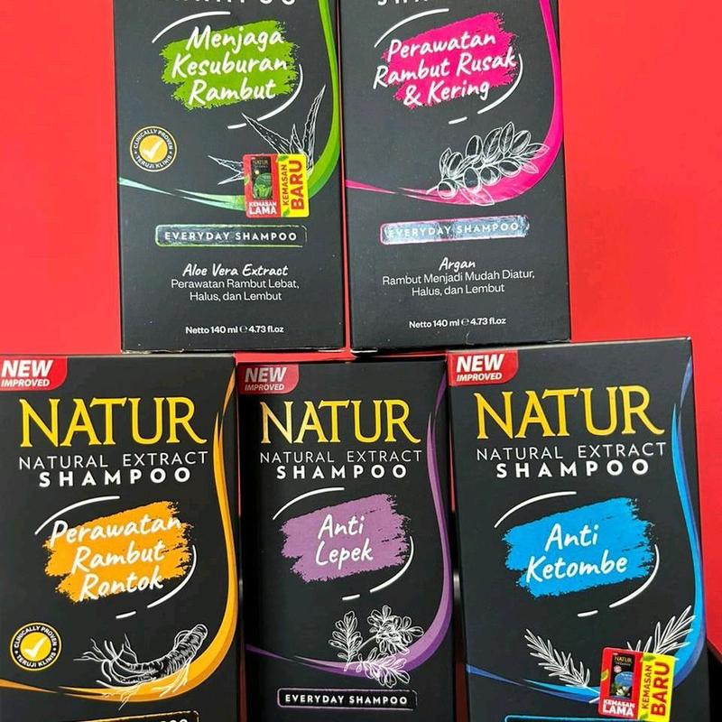 Natur Shampoo Ekstrak Semulajadi 100ml - Penjagaan Rambut - Haircare ...