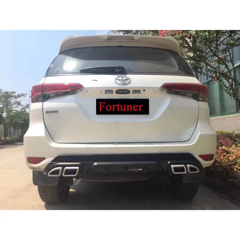 Lippo, ,Ốp Cản Sau Cho xe Toyota Fortuner 2017-2023 Hàng Cao Cấp 0