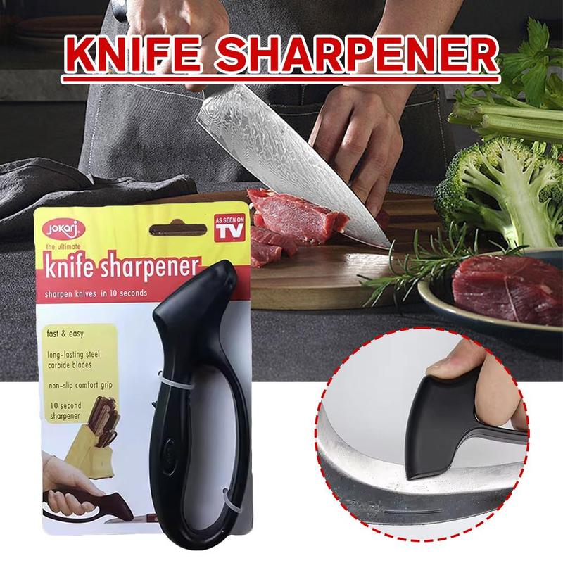 Product Introduction of Single Handle Kitchen Sharpener Quick Sharpener Small Tool Whetstone Conveniente Sharpening F5K5 21