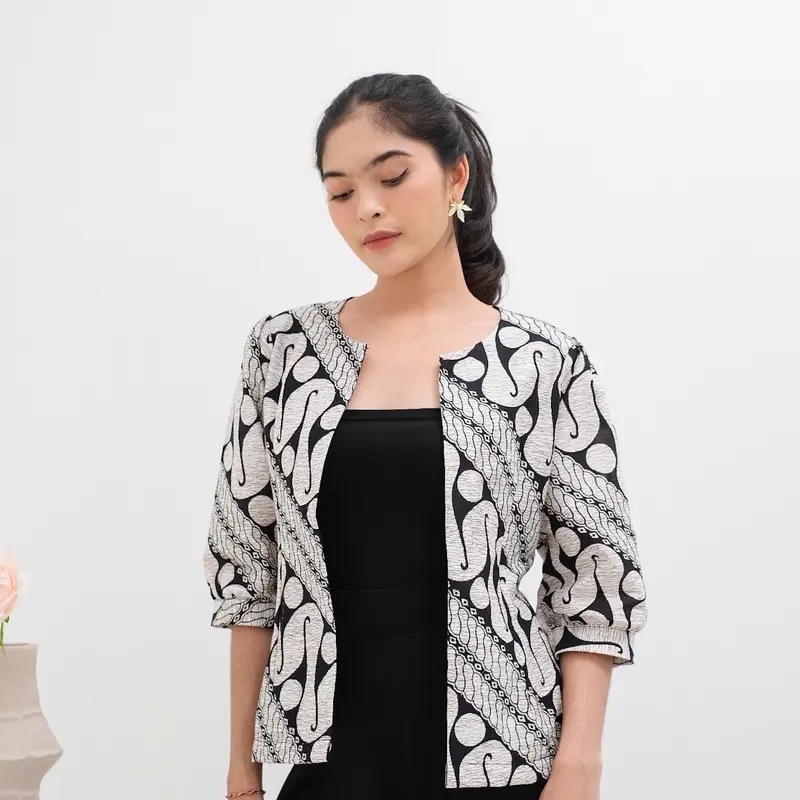 Dinda outer batik Katun Katun 1