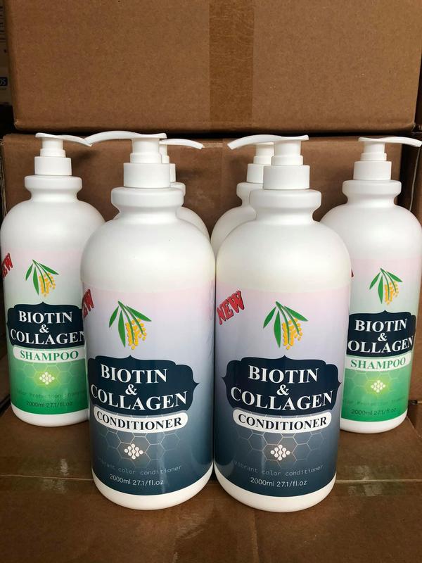  Dầu Gội Xả Biotin Collagen 2000ml Siêu Mượt Siêu Thơm CHÍNH HÃNG 