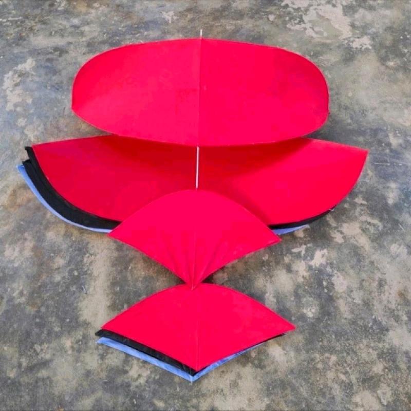 Diều sáo đuôi cá 1m làm từ 100% cap quang đã làm hoàn thiện về chỉ thả