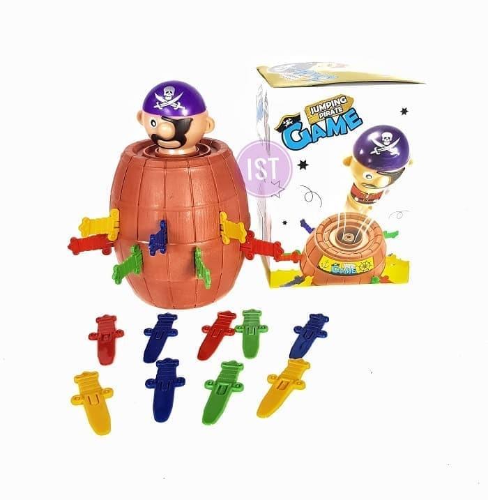 Mainan Anak Jumping PIrate Game Pirates Roulette Family Game Prank Tusuk Pedang Loncar Seru Murah 1