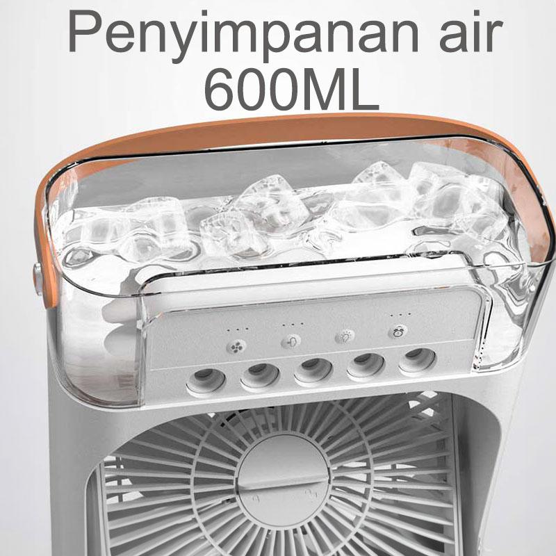 KIPAS PENDINGIN MINI AC PORTABLE AIR COOLER MOBIL DAN RUANGAN Garansi Pabrik Garansi Internasional Tipe UK Tipe IDO 60 dB Angin Led Putih 3