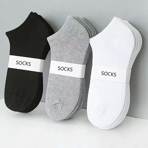Kaos kaki pendek semata kaki polos / ankle sock Pria Wanita Dewasa 7