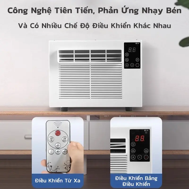 Điều Hoà Di Động Mini 3000BTU cho lều, phòng nhỏ, Máy Nén Gas R290,Làm Mát Nhanh Chóng 2