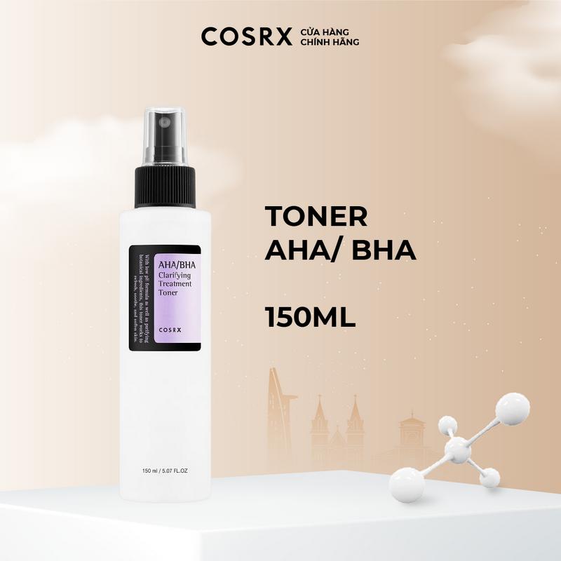 Nước Cân Bằng COSRX AHA/BHA Clarifying Treatment Toner 150ml 1