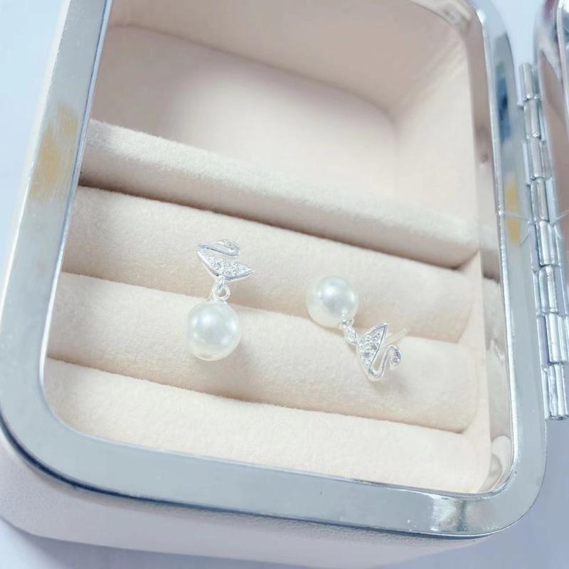 Product Introduction of Korean Style Shell Pearl Ear Studs Women's Fresh Sweet Shell Pearl Ear Studs Stud Earrings Popular Wedding Ear Studs Personality Trendy Earrings 15