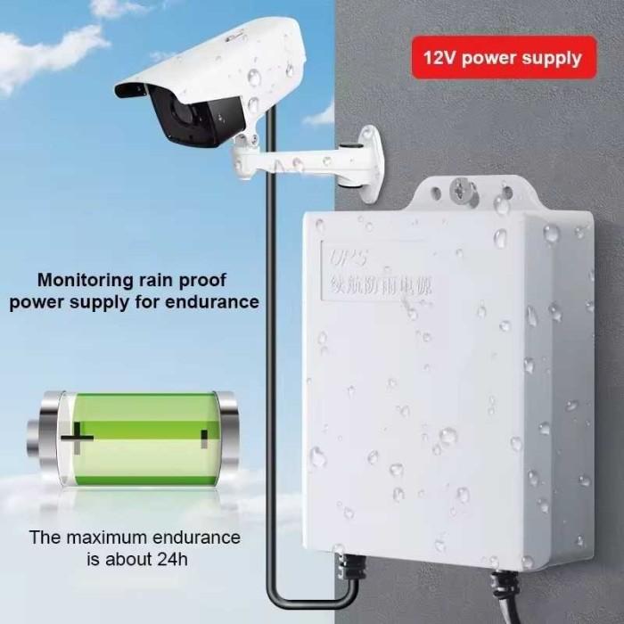 Mini UPS power backup 3600mAh, solusi ideal untuk CCTV dan router - S360 0