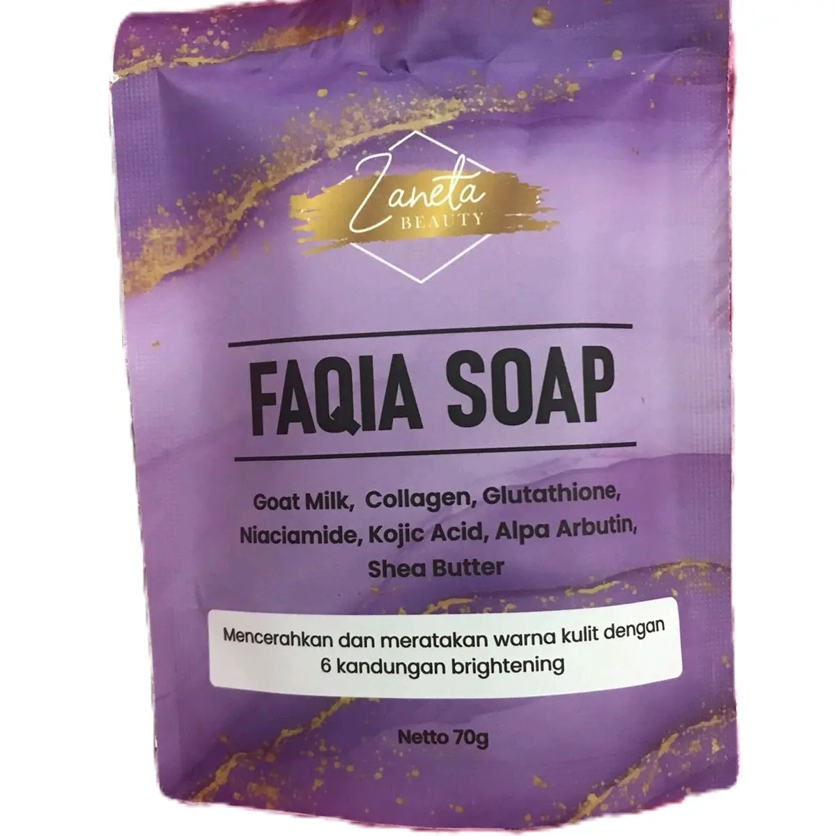 FAQIA SOAP (body wash zaneta) Wangi Mencerahkan