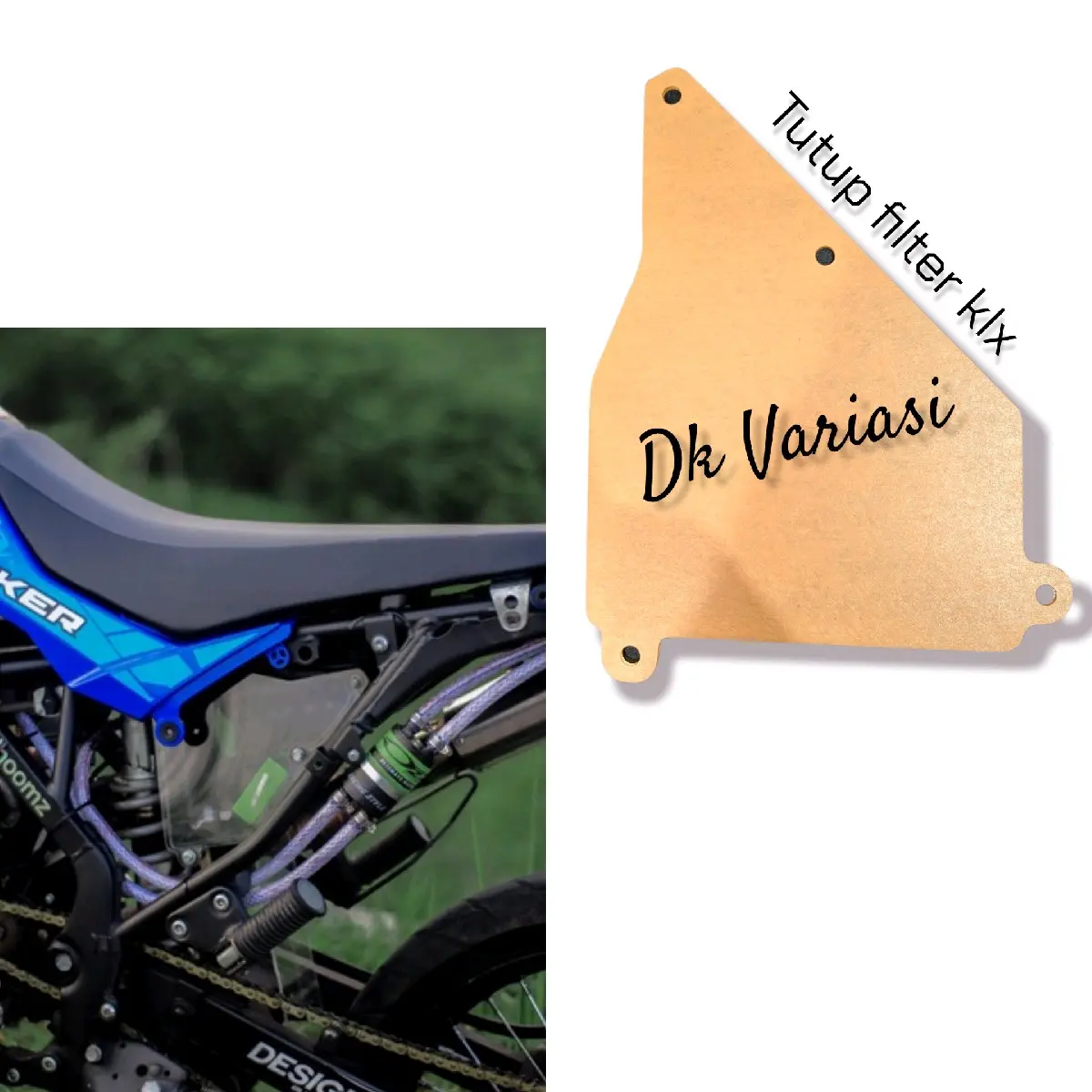 Mika akrilik tutup filter klx/D-Tracker