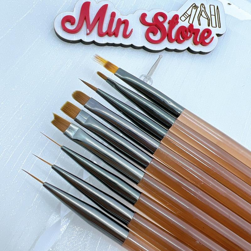 Bộ cọ 9 cây vẽ móng hàng loại 1, dụng cụ nail Làm Nail
