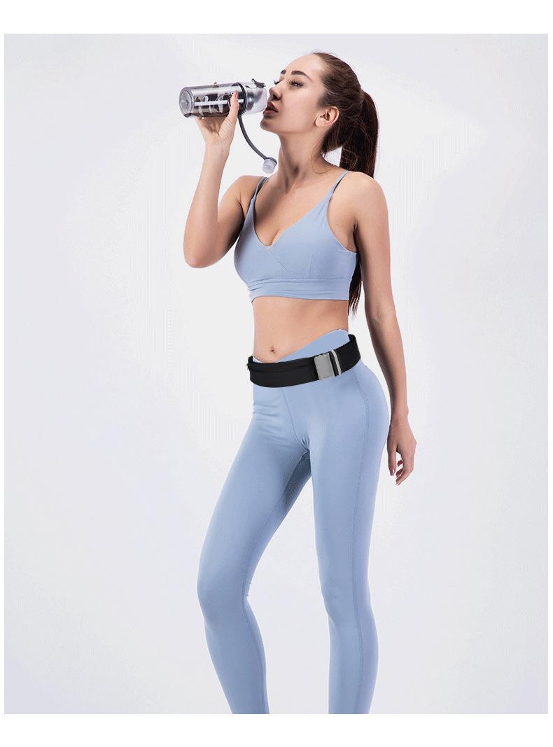 Product Introduction of Z Running waist bag, mobile phone bag, women's outdoor morning running water bottle bag, waist belt, men's waterproof invisible sports fitness close fitting equipment 11