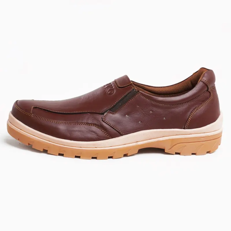 Sepatu Slip on Kulit Sapi Asli Pria Original Velko K-06  Flat Shoes flat  shoes sepatu  cowok 0