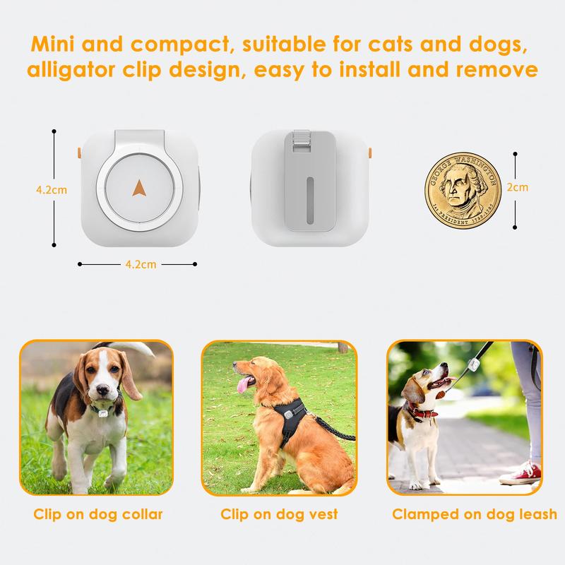 Product Introduction of [Ready Stock&COD]2024 newest design 4G GPS pet tracker real-time positioning fence health detection heartbeat and body temperature for pets 28