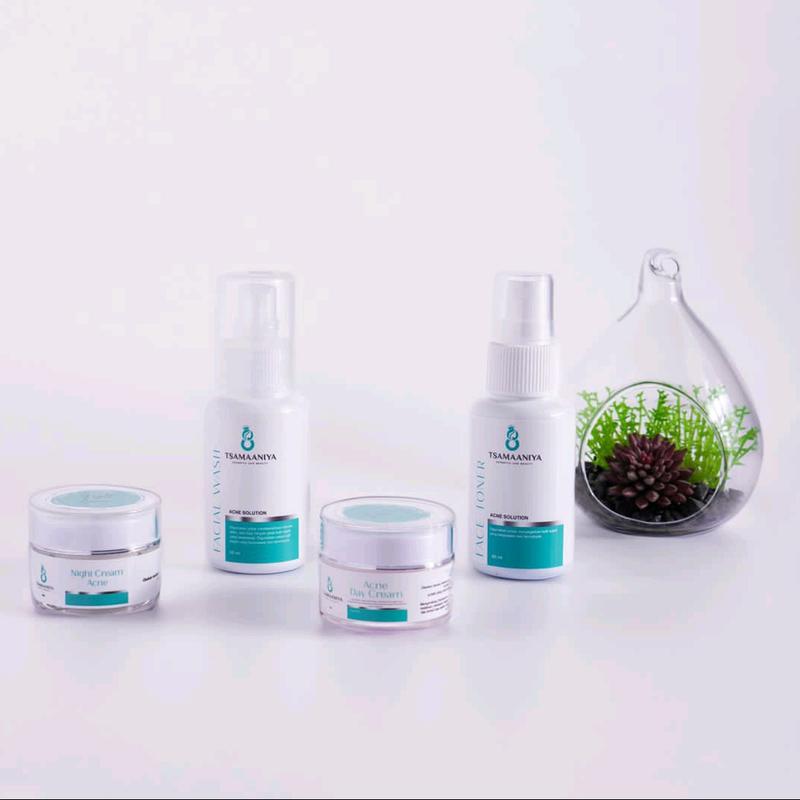 Tsamaaniya paket acne basic (untuk jerawat aktif) 1