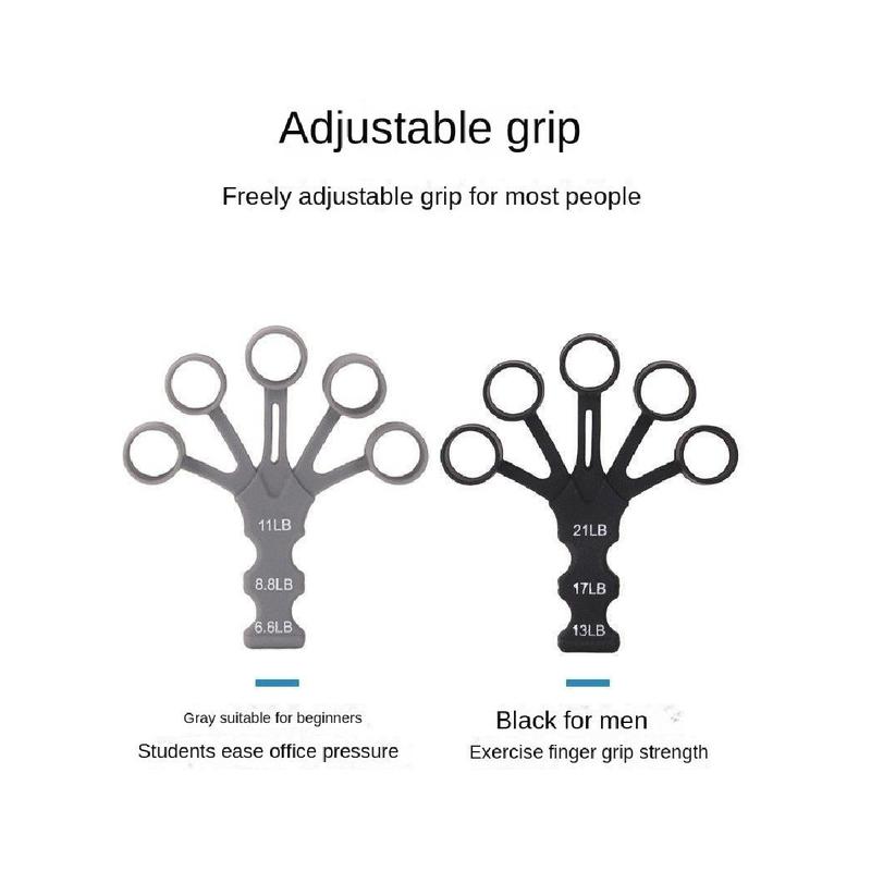 Product Introduction of Kirin Arm Training Device Five Finger Vein Five Finger Resistance Band Training Hand Exerciser Hand Grip Warm Stove Set 5