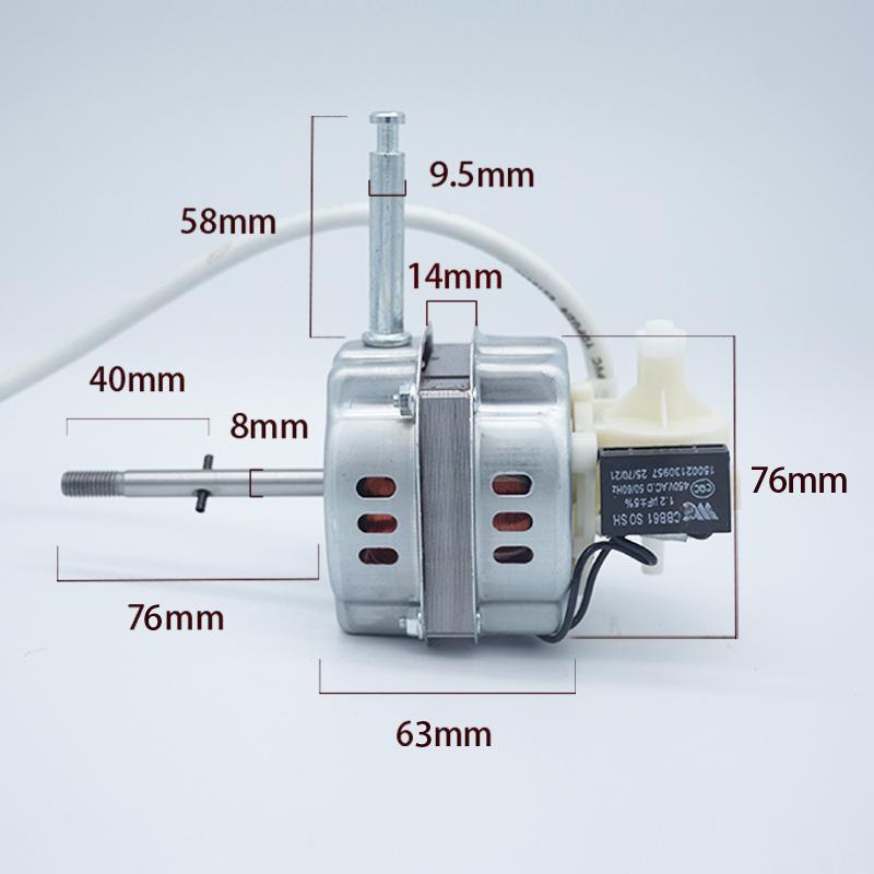 Motor quạt điện 220v - Động cơ quạt ,đầu quạt công suất cao đầu 220V- 60w quạt sàn ,quạt bàn