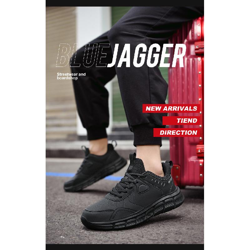 Product Introduction of Plus Size Men's Shoes Outdoor Leather Surface Running Leisure Sneaker Student Soft Bottom Travel Men's Shoes 3