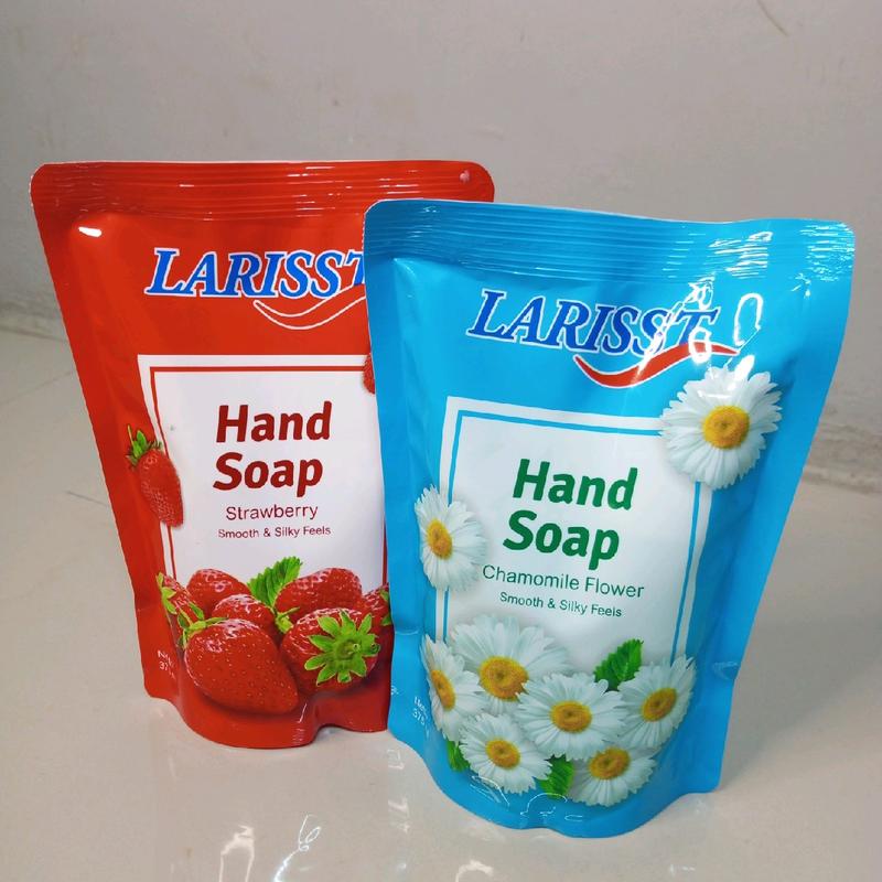 LARISST sabun cuci tangan strawberry 375ml hand soap ekonomis Cairan Acid Pencuci 0