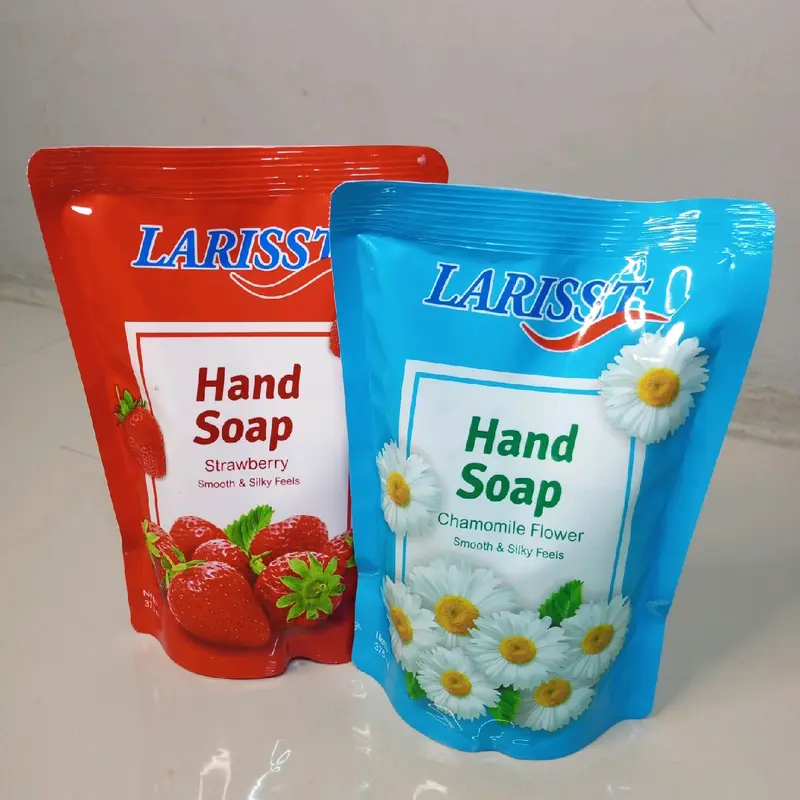 LARISST sabun cuci tangan strawberry 375ml hand soap ekonomis Cairan Acid Pencuci 0