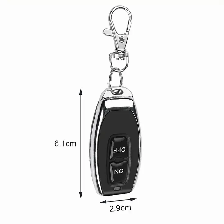 Bộ công tắc điều khiển từ xa rf 100m 30A 4000W 220V 2 tay điều khiển, điều khiển máy bơm nước 7