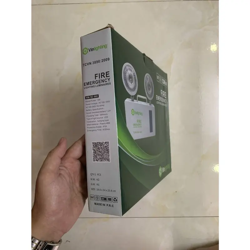 Đèn Chiếu Sáng Thoát Hiểm Khẩn Cấp Sự Cố Mắt Cua Vin-SC-005,Thiết Bị Phòng Cháy Chữa Cháy 5
