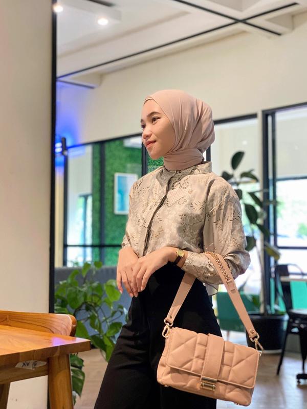 [Beli Lokal] Lophy Bag Tas Wanita Shoulder Bag Sling Bag Tas Bahu Wanita Tas Selempang Wanita Irish Bag in Pink Blush 7