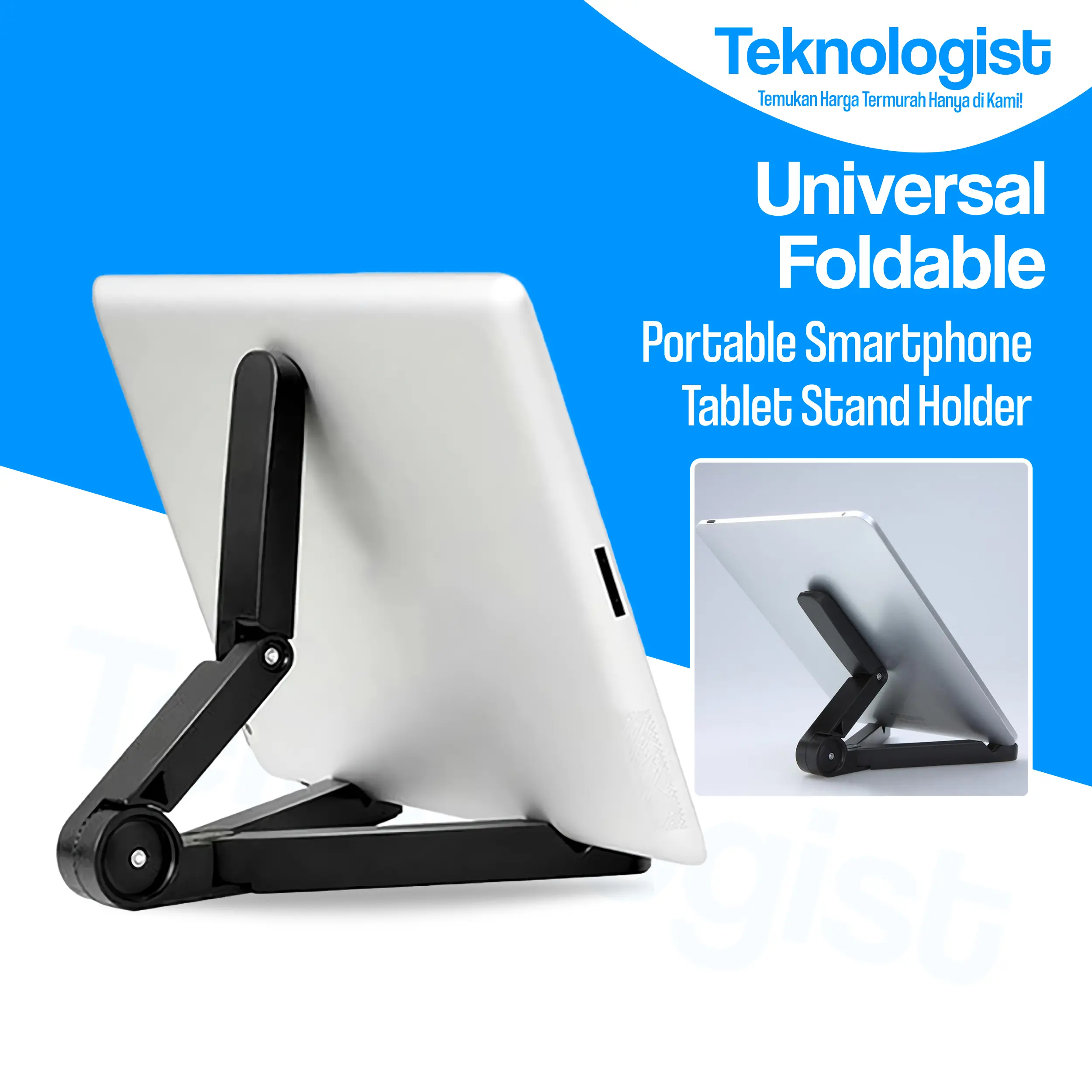 Stand Holder Portable Smartphone Tablet Universal Foldable Tab
