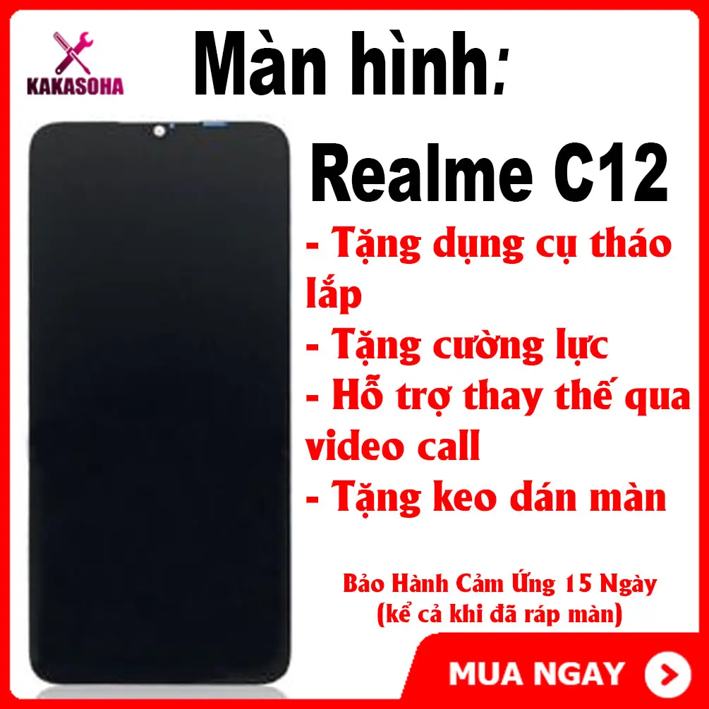 Màn hình Realme C12 zin new