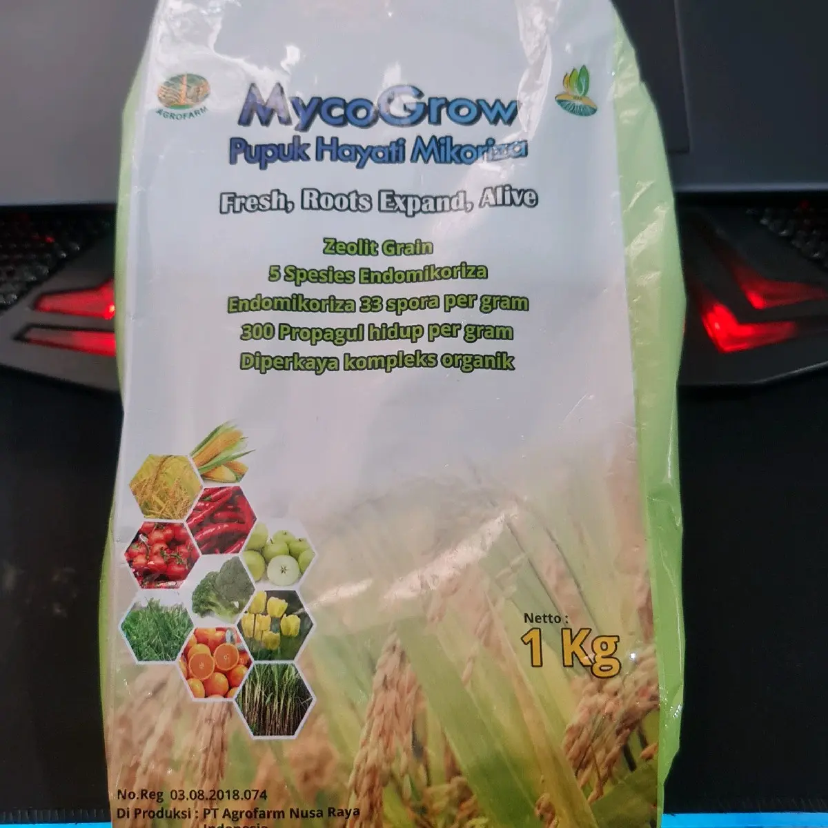 Pupuk Hayati Mikoriza MycoGrow 1 kg
