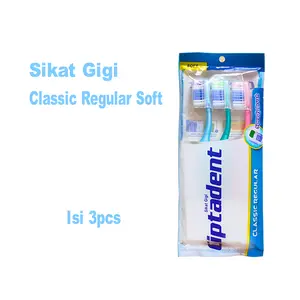 Ciptadent Toothbrush Classic Regeular Soft Isi 3pcs - Sikat Gigi Dewasa