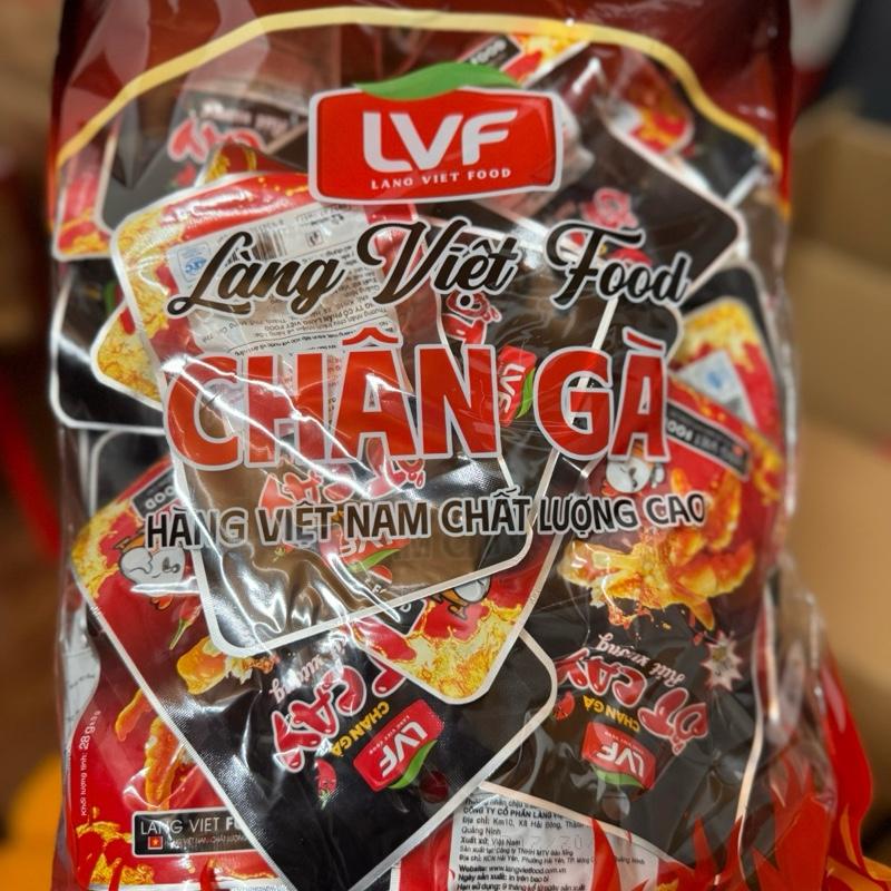 Tặng thêm 1 chân Combo 50 Gói Chân Gà Rút Xương Ớt Cay 25g Nhà Làng Việt Food