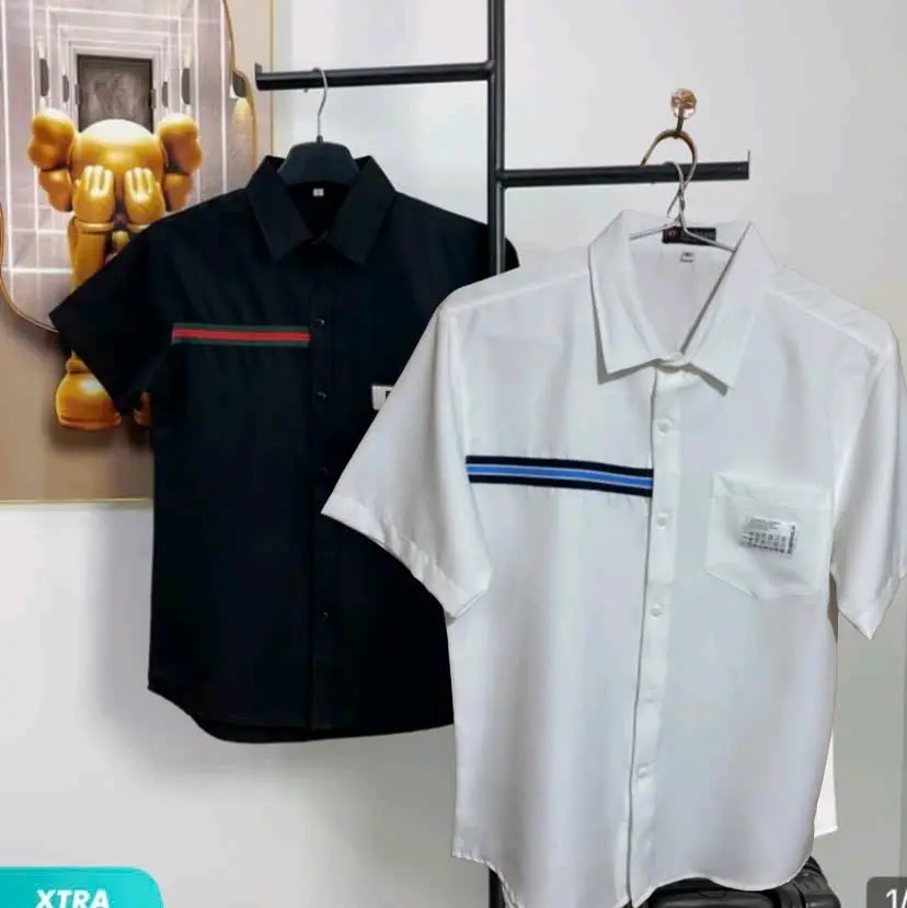 ao sơ mi nam chất vải lụa mềm mịn không nhen không xù XL đến 5XL
