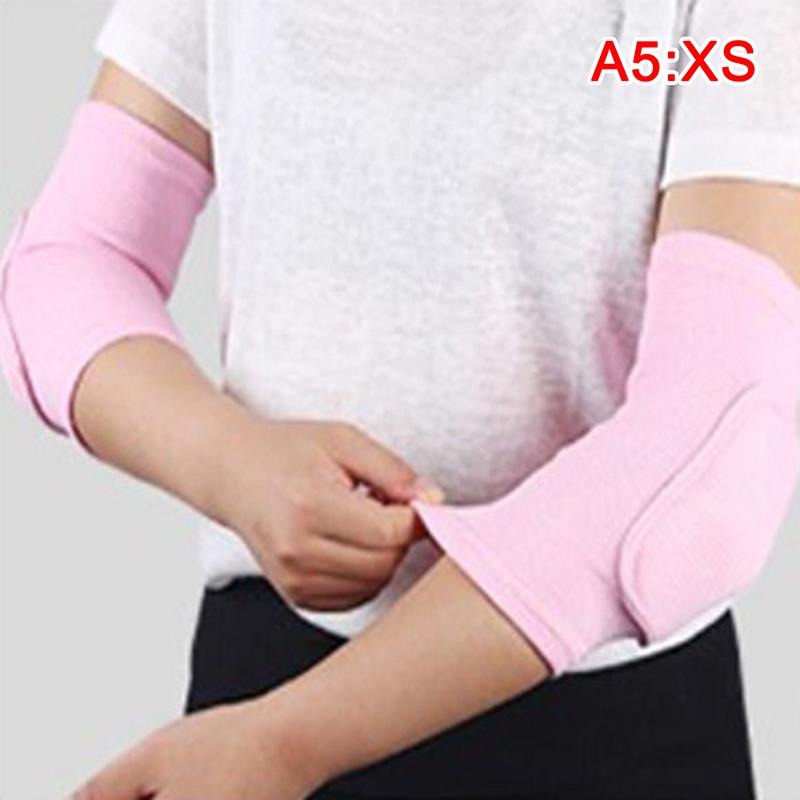 Product Introduction of 2PCS Elastic Elbow Pads Thickened Sponge Elbow Knee Protectors Guard Basketball Volleyball Sport Arm Sleeve Pad Adults Children 24
