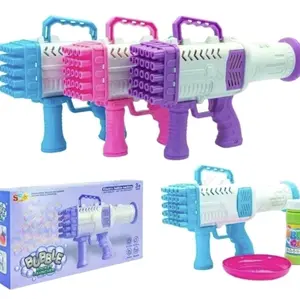 MAINAN BUBBLE GUN BAZOKA / MAINAN GELEMBUNG AIR SABUN rainbow bubble