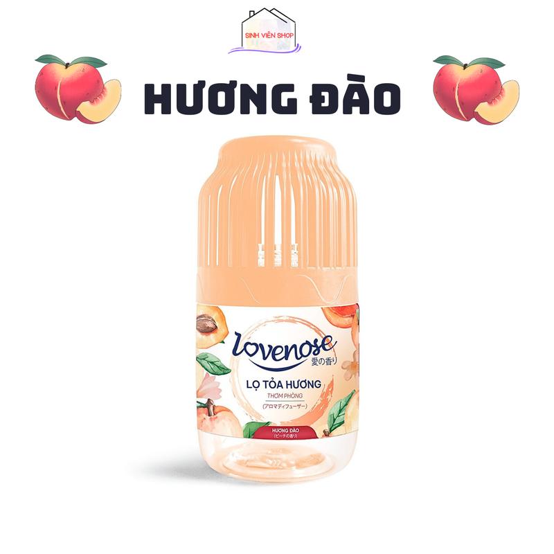  Lọ tỏa hương thơm phòng Lovenose dung tích 1801 ml mùi hương đào nho dứa thanh lọc không khí tạo không gian thoáng mát  sáp thơm thế hệ mới dạng nước thơm lâu tới 70 ngày nước hoa để phòng khử mùi hôi Dầu Thơm Phòng Dầu Thơm 