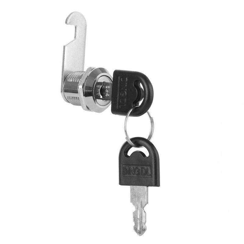 Product Introduction of 10/16/20/25/30mm Reliable Durable Protect Goods Mailbox Home Indoor Security Drawer Cam Lock Door Lock Cylinder Locksmith Tool Cupboard Padlock 18