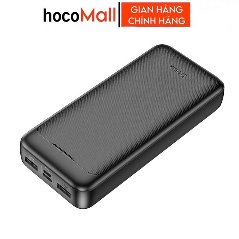 Sạc dự phòng 20000mAh chính hãng Hoco dung lượng 10000mah 20000mAh 3 cổng type c usb sạc đồng thời nhiều thiết bị cho lP samsung oppo...
