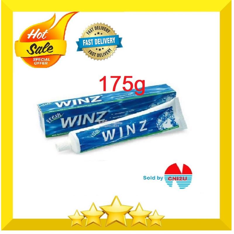 CNI Winz Fluoride Toothpaste 175g / Ubat Gigi CNI - TikTok Shop Malaysia