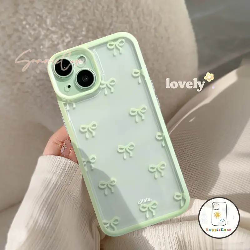 Casing Untuk Redmi 10 14C 12 10C 10A 12C 13C 9C NFC A1 A2 A3 9 9A 9T Redmi Note 14 10s 11 11s 8 12 13 10 Pro Max Mi 11 Lite Poco C75 C40 X5 M3 C61 Kuning Hijau Ungu Merah Jambu Biru Kecil Pita Transparent Lembut Case 4