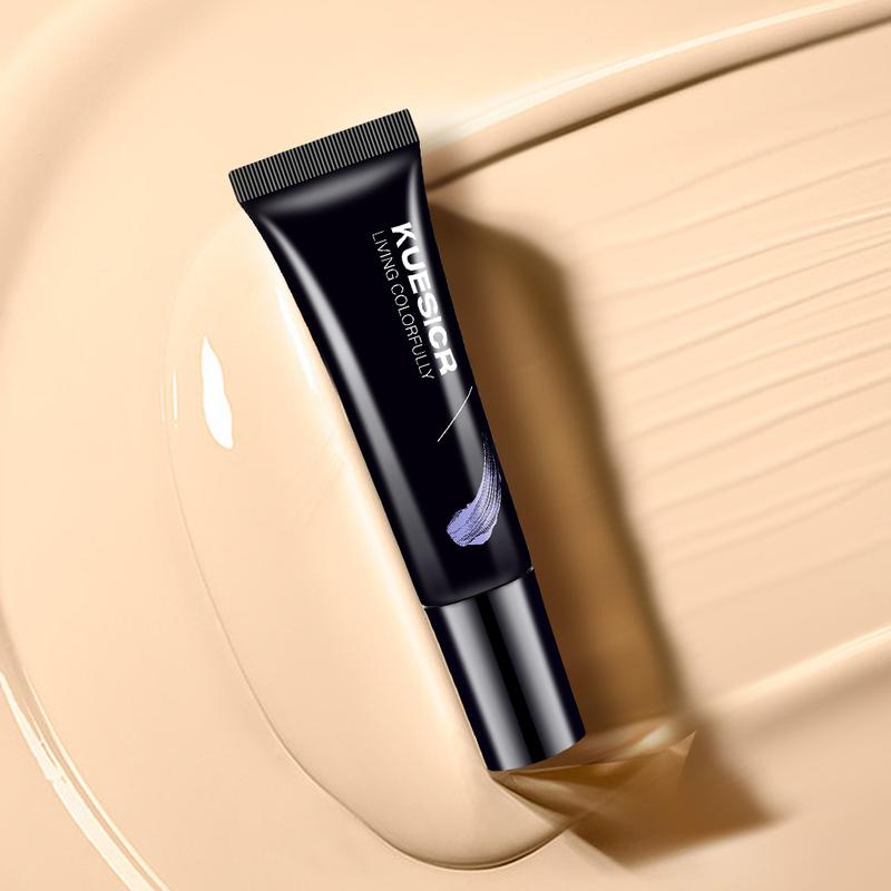 Product Introduction of KUESICR Full Coverage Isolation Cream, Makeup Base Milk, Waterproof And Long-lasting 10g, Medium Purple Green Skin Tone, Bare Face Cream Color Flawless 20