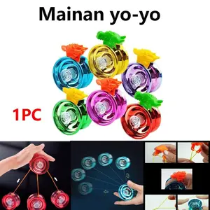Mall Kualitas MAINAN ANAK YOYO SET / YOYO METAL / MAINAN YOYO BESI READY Hadiah Mainan Yo-Yo