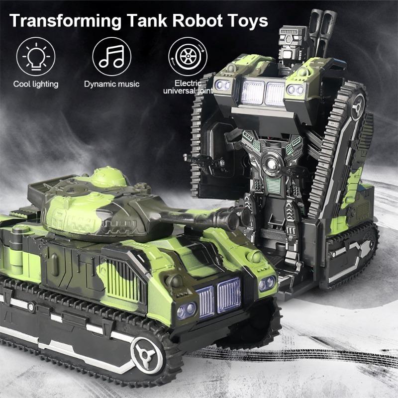 Product Introduction of wrtioshop Children's Toy Tank Warrior Robot: A Music Toy that Delights Kids 5